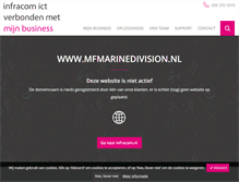 Tablet Screenshot of mfmarinedivision.nl